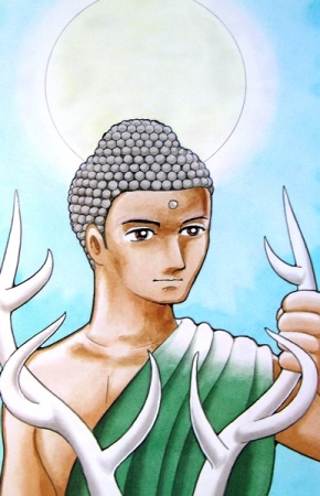 Manga image Buddha