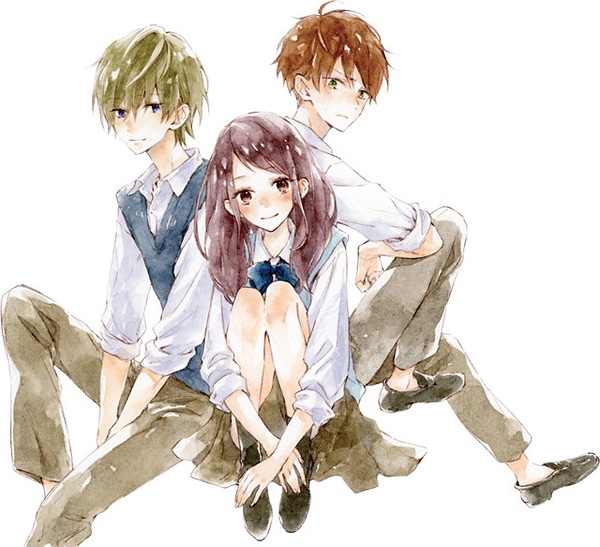 Gambar Manga Kimi wa Haru ni Me wo Samasu