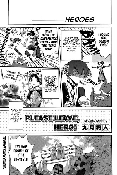 Gambar Cover Manga Okaeri Kudasai Yuushasama!
