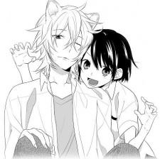 Gambar Manga Inu to Watashi no Kazoku Jijou