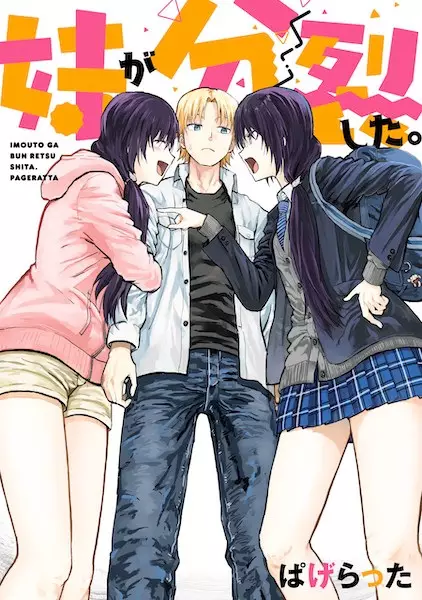 Gambar Cover Manga Imouto ga Bunretsu shita.