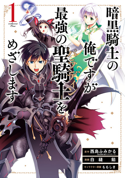 Gambar Cover Manga Ankoku Kishi no Ore desu ga Saikyou no Paladin wo Mezashimasu