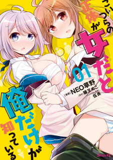 Sampul Manga Koitsura no Shoutai ga Onna dato Ore dake ga Shitteiru