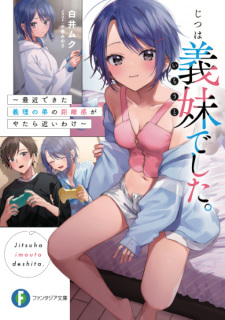 Sampul Manga Jitsu wa Imouto deshita.: Saikin Dekita Giri no Otouto no Kyorikan ga Yatara Chikai Wake