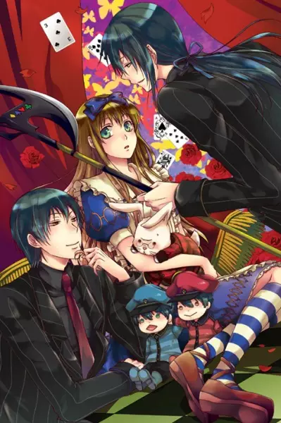 Gambar Cover Manga Clover no Kuni no Alice: Bloody Twins