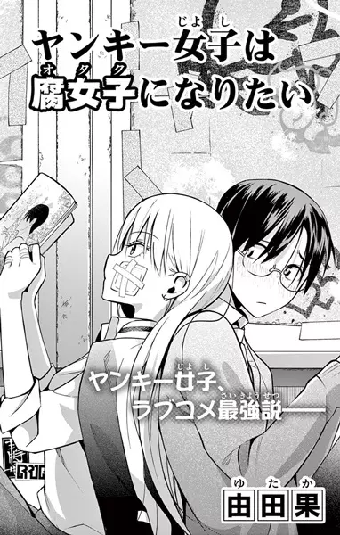 Gambar Cover Manga Yankee Joshi wa Otaku ni Naritai