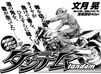 Gambar Cover Manga Tandem