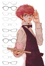 Manga image Megane Cafe Glass