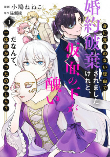 Sampul Manga Mi ni Oboe no Nai Riyuu de Konyaku Haki saremashita keredo, Kamen no Shita ga Minikui da nante Ittai Dare ga Itta no Kashira?