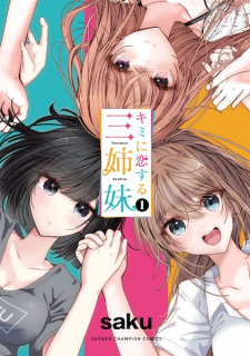 Sampul Manga Kimi ni Koisuru Sanshimai