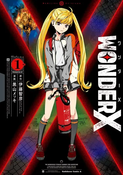 Gambar Cover Manga Wonder X