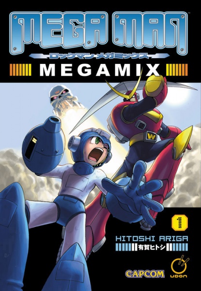 Gambar Manga Rockman Megamix
