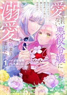 Sampul Manga Aisarenai Akuyaku Reijou ni Tensei shita node Hirakinaotte Yaku ni Tesshitara, Naze da ka Dekiai ga Hajimarimashita.