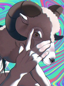 Sampul Manga Sheep Mask