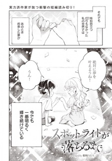 Sampul Manga Spotlight ga Ochiru made