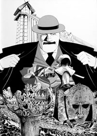 Sampul Manga Munakata Kyouju Ikouroku: Daiei Hakubutsukan no Boukan