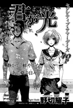 Gambar Cover Manga Kimi ga Hikari