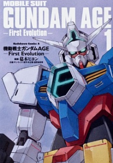 Sampul Manga Kidou Senshi Gundam AGE: First Evolution