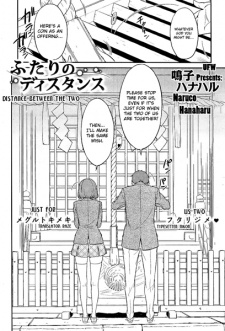 Sampul Manga Futari no Distance