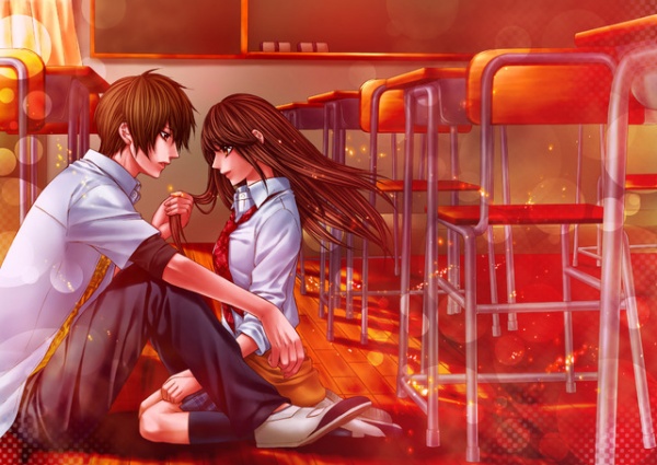 Gambar Manga Kimi to Koi no Tochuu
