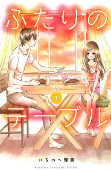 Sampul Manga Futari no Table