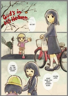 Sampul Manga God's in His Heaven