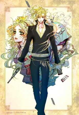 Manga cover 3 Hearts