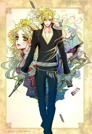 Gambar Cover Manga 3 Hearts