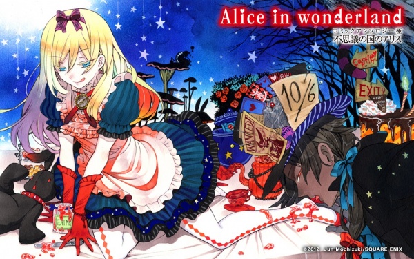 Gambar Manga Alice in Wonderland Anthology