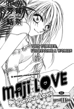 Gambar Cover Manga Maji Love?