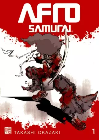 Gambar Cover Manga Afro Samurai