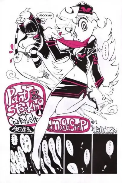 Gambar Cover Manga Panty & Stocking with Garterbelt