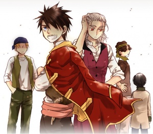 Manga image Aron's Absurd Armada